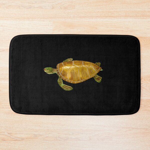Item preview, Turtle ocean sea organism a watercolor sketch black designed and sold by Yana Mustafina | Boho Soulful Designs.