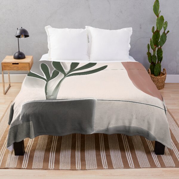 Item preview, Muted tones abstract plant designed and sold by ibelieveimages.
