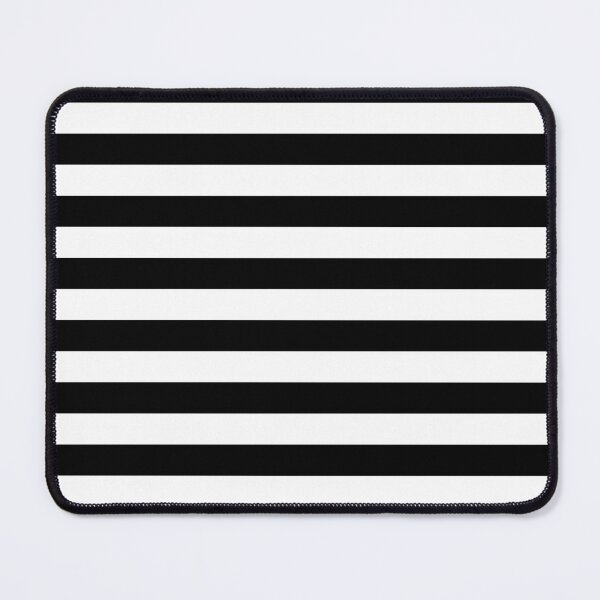 Item preview, Black and White Horizontal Stripes Seamless Surface Pattern designed and sold by PBJArt.