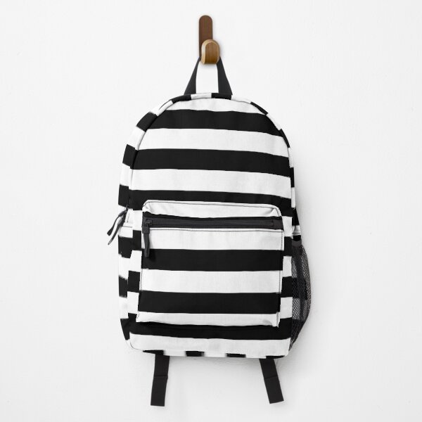Item preview, Black and White Horizontal Stripes Seamless Surface Pattern designed and sold by PBJArt.