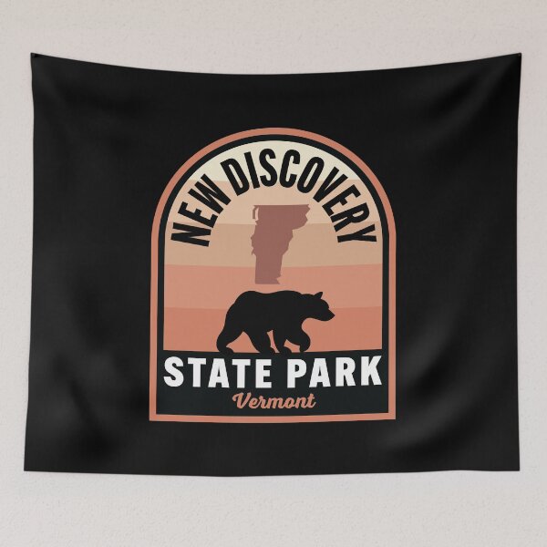 Aperçu de l'œuvre New Discovery State Park VT Bear créée et vendue par HalpinDesign.