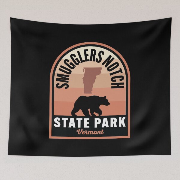 Item preview, Smugglers Notch State Park VT Bear designed and sold by HalpinDesign.