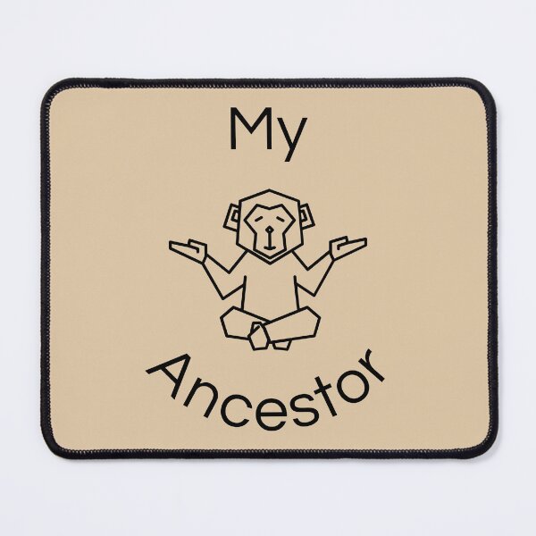 Item preview, My Monkey Ancestor | A Humorous and relaxing Illustration of a Primate designed and sold by MrDoze.