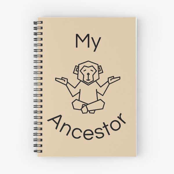 Item preview, My Monkey Ancestor | A Humorous and relaxing Illustration of a Primate designed and sold by MrDoze.