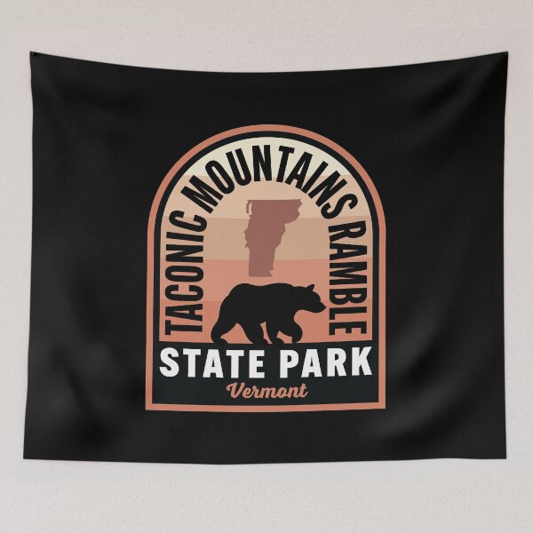 Item preview, Taconic Mountains Ramble  State Park VT Bear designed and sold by HalpinDesign.