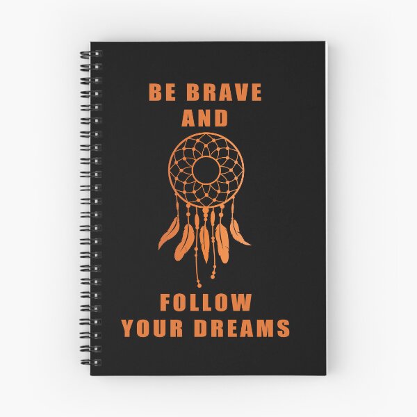 Item preview, Be brave and follow your dreams designed and sold by softgraphics.
