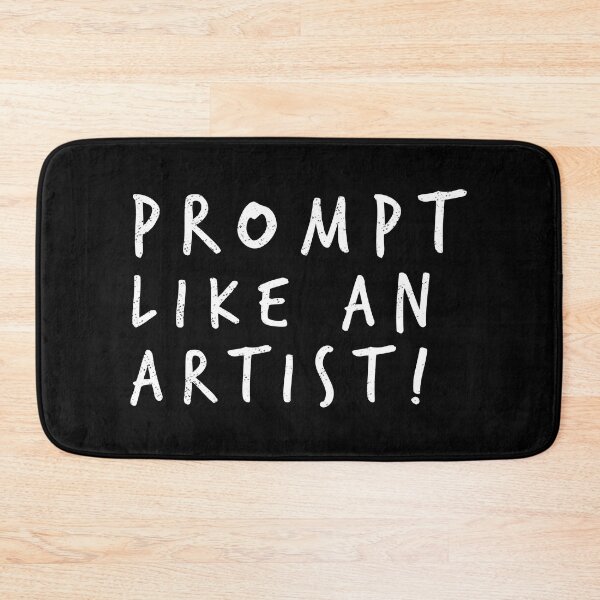 Item preview, PROMPT LIKE AN ARTIST - Shirt for ChatGPT experts designed and sold by wunderfamily.