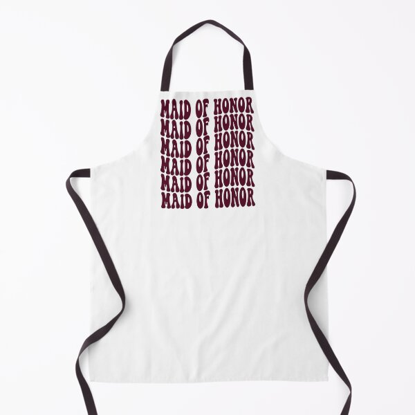 Item preview, Maid Of Honor Burgundy Retro Graphic Bridal Party Gifts for Bachelorette Party designed and sold by mysticblvd.