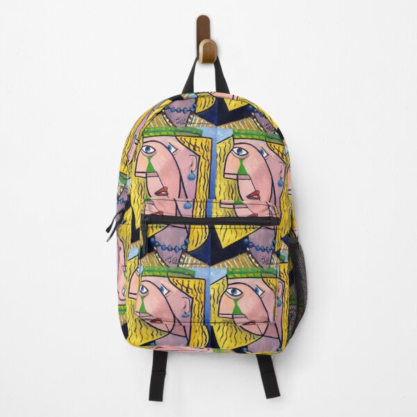 Item preview, lady with blue earing and necklace. by c.a.2023. [smiley100] designed and sold by smiley100.