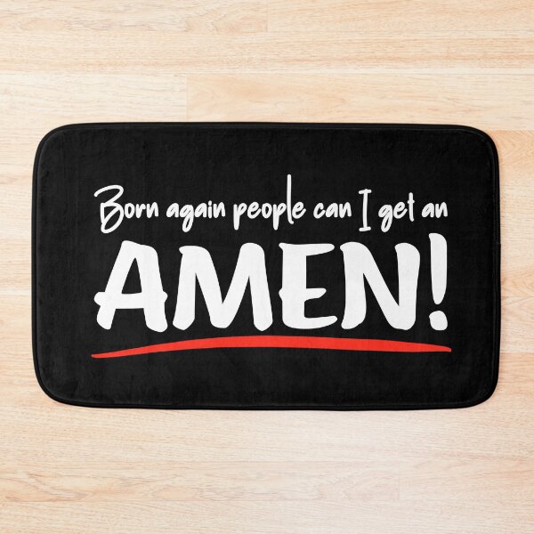 Item preview, Can I Get An Amen - White designed and sold by SweetCreekFaith.