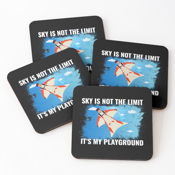 Item preview, Wingsuit flying Base Jumping Skydiving Wingsuiting designed and sold by TastefulTees.