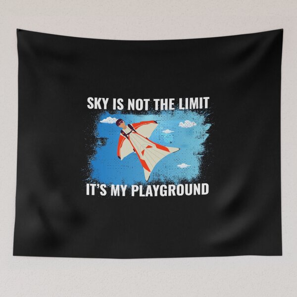 Item preview, Wingsuit flying Base Jumping Skydiving Wingsuiting designed and sold by TastefulTees.