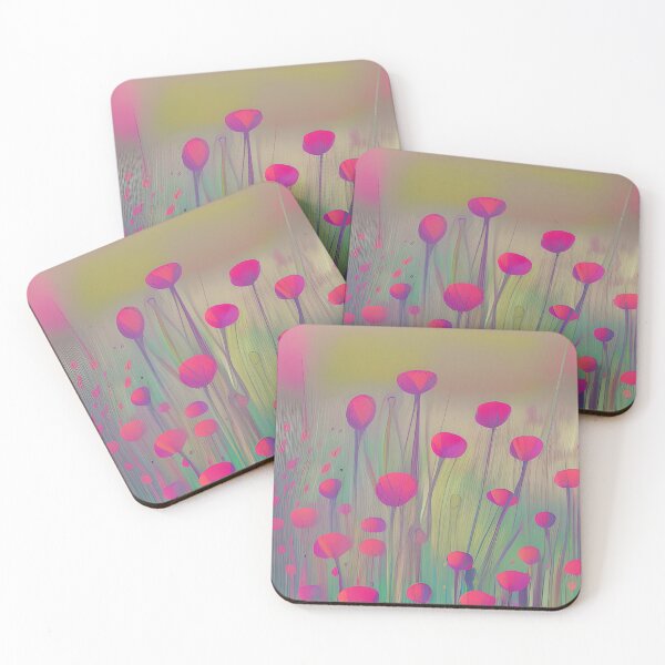 Item preview, Muted pink poppies designed and sold by ibelieveimages.