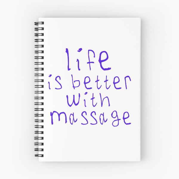 Item preview, Life is better with massage designed and sold by kinpirks.