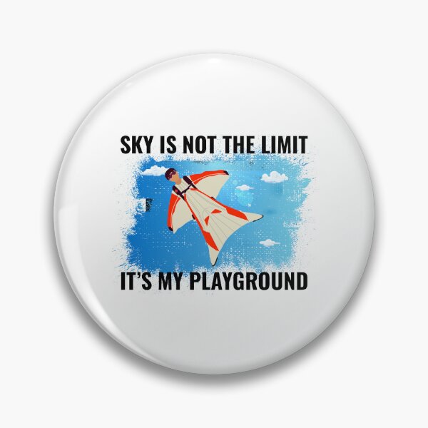 Item preview, Wingsuit flying Base Jumping Skydiving Wingsuiting designed and sold by TastefulTees.