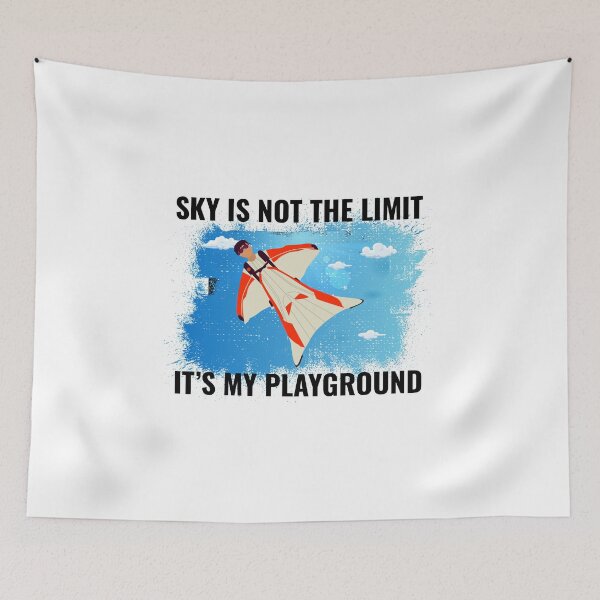 Item preview, Wingsuit flying Base Jumping Skydiving Wingsuiting designed and sold by TastefulTees.