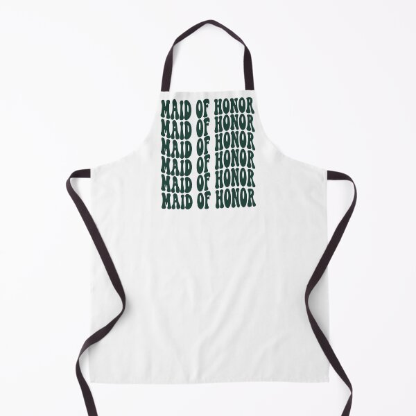 Item preview, Maid Of Honor Emerald Green Retro Graphic Bridal Party Gifts for Bachelorette Party designed and sold by mysticblvd.