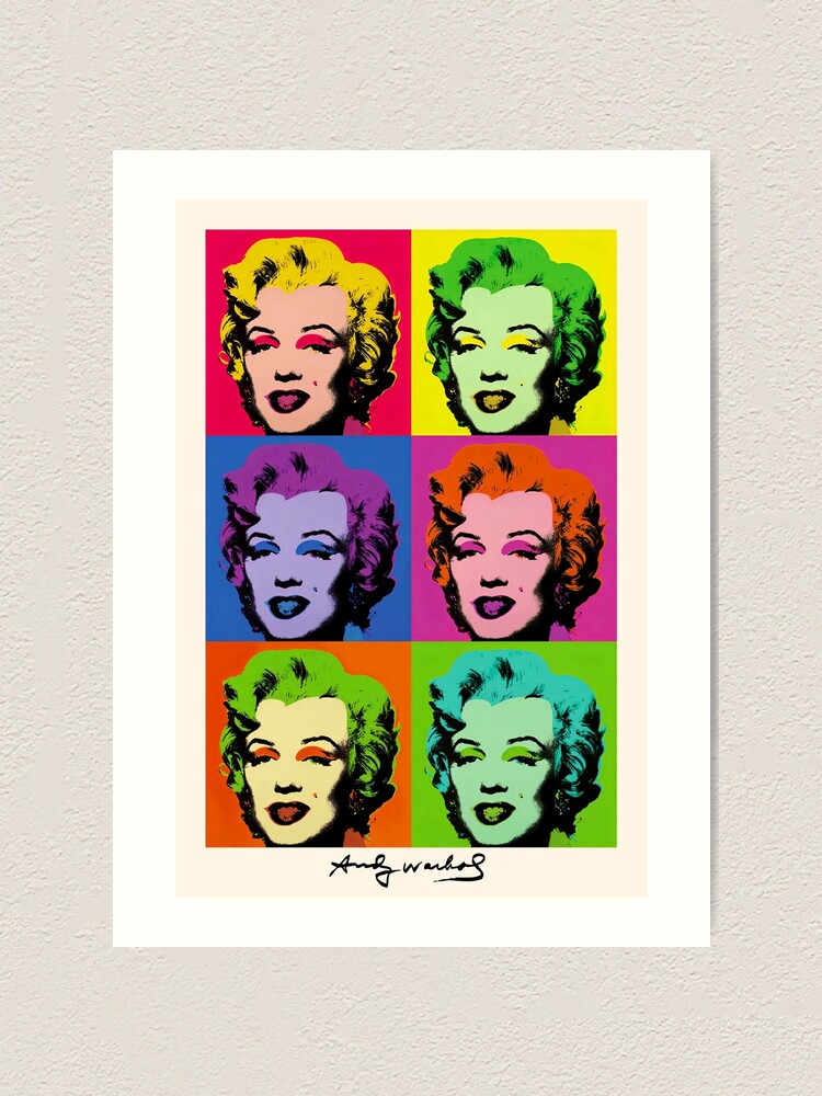 Shot Marilyns by Andy Warhol  Art Print for Sale by Zestivix