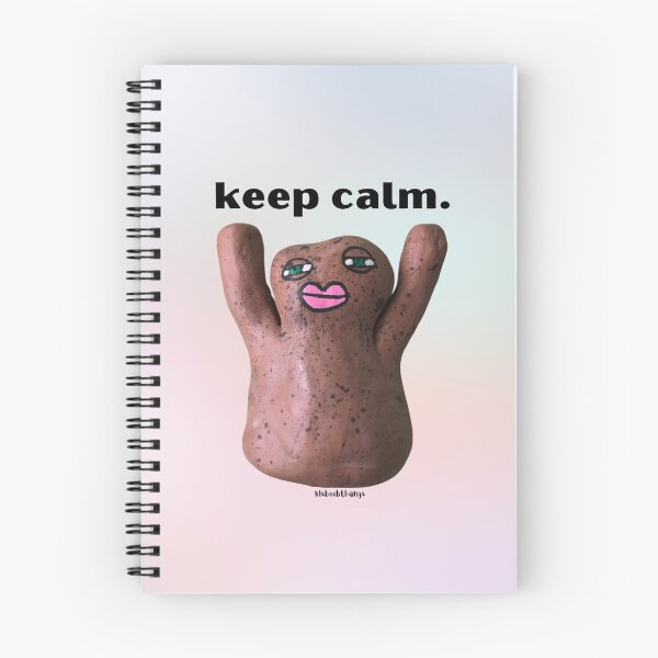 Item preview, Keep Calm Mr. Blob, Aesthetic Pastel | lilsboobthangs designed and sold by lilsboobthangs.