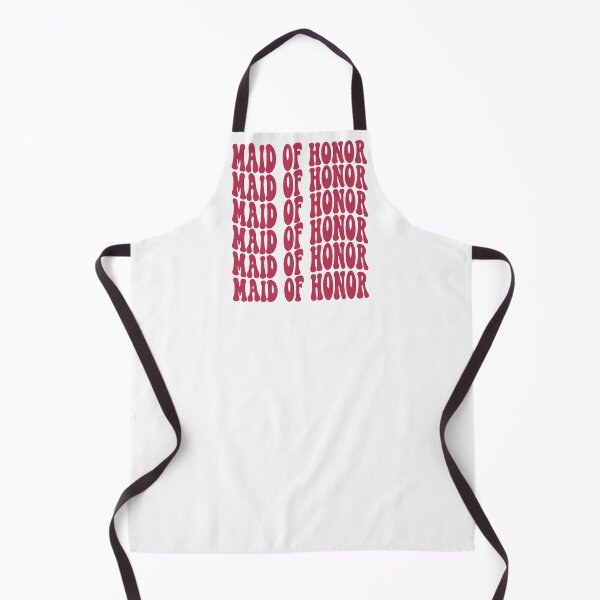 Item preview, Maid Of Honor Magenta Pink Retro Graphic Bridal Party Gifts for Bachelorette Party designed and sold by mysticblvd.