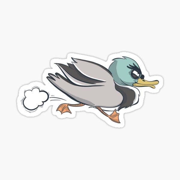 Platypus number 1/4 Sticker
