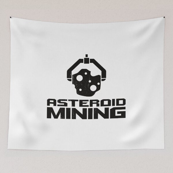 Item preview, Asteroid Mining In Space, Gift for Asteroid Lover, Gift for Space Lover designed and sold by DADA635.