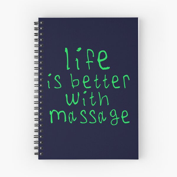 Item preview, Life is better with massage designed and sold by kinpirks.