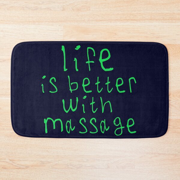 Item preview, Life is better with massage designed and sold by kinpirks.