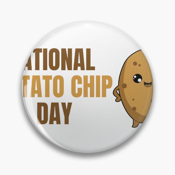 Item preview, national potato chip day 2023 designed and sold by xkiyal Art.