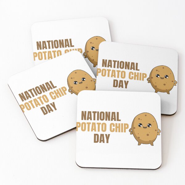 Item preview, national potato chip day 2023 designed and sold by xkiyal Art.
