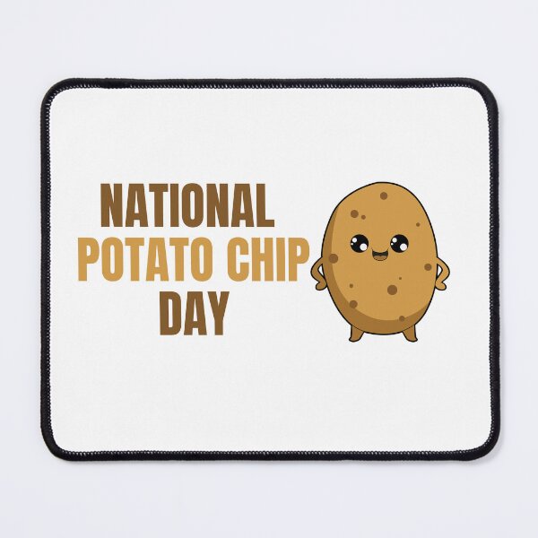 Item preview, national potato chip day 2023 designed and sold by xkiyal Art.
