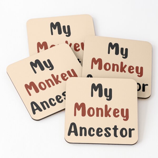 Item preview, My Monkey Ancestor | A Playful and Informative Illustration of Primate Evolution designed and sold by MrDoze.