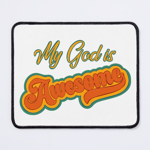Item preview, My God Is Awesome designed and sold by SweetCreekFaith.