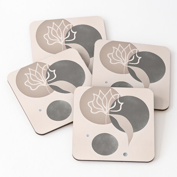 Item preview, Minimalist circles and flower designed and sold by ibelieveimages.