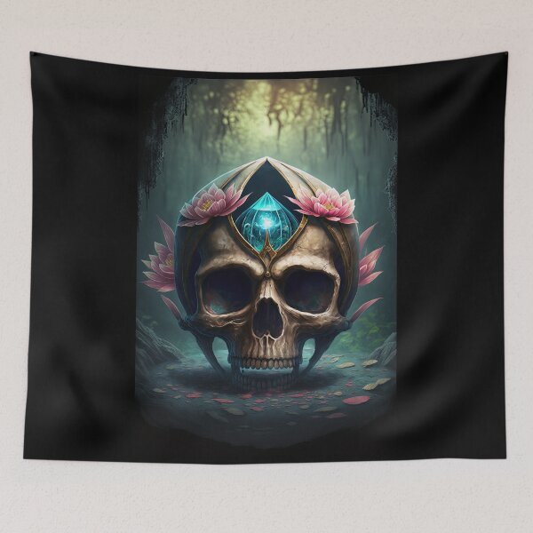 Item preview, Skull Art #704 designed and sold by SkullsClubhouse.