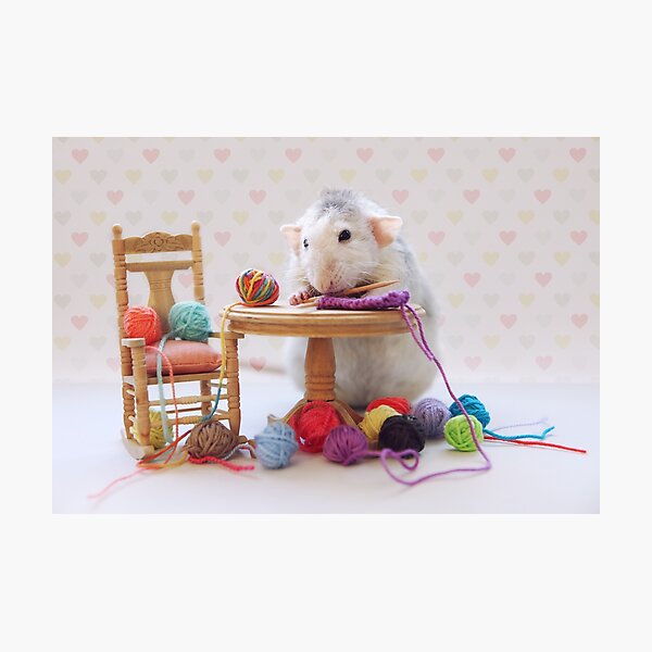 Item preview, Rosie still knitting..... designed and sold by Ellen van Deelen.