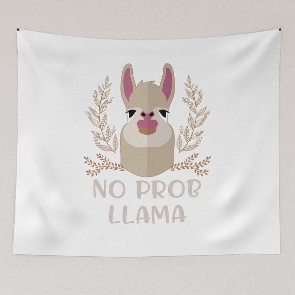 Item preview, No Prob Llama Funny Llama Gifts designed and sold by deepsenses.