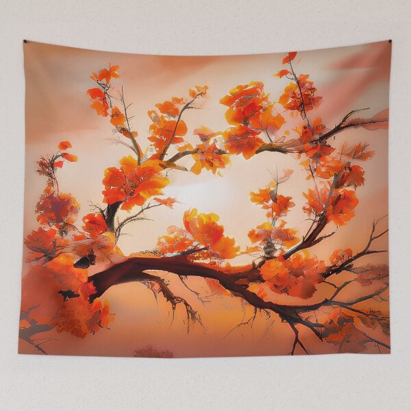 Artikelvorschau, Orange blossoms  branch entworfen und verkauft von ibelieveimages.