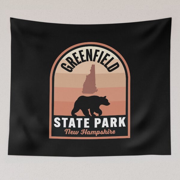 Item preview, Greenfield State Park NH Bear designed and sold by HalpinDesign.