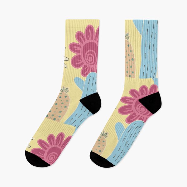 Item preview, Funky desert flowers designed and sold by Chigurena.