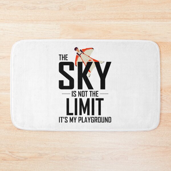 Item preview, Wingsuit flying Base Jumping Skydiving Wingsuiting designed and sold by TastefulTees.