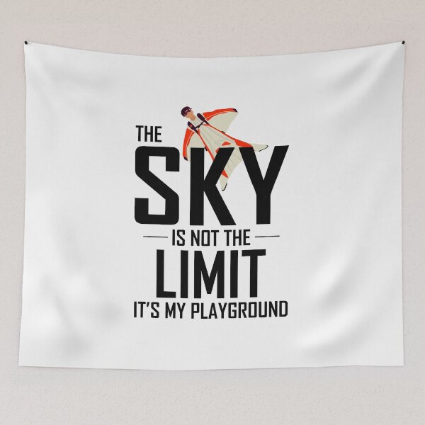 Item preview, Wingsuit flying Base Jumping Skydiving Wingsuiting designed and sold by TastefulTees.