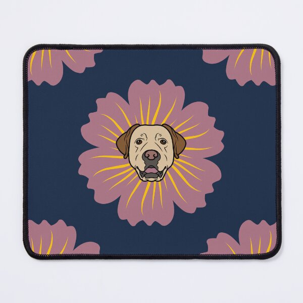 Item preview, Labrador Retriever Head in Spring Flower designed and sold by SeasonalDogs.