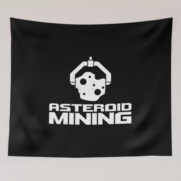 Item preview, Asteroid Mining In Space, Space Lover Gifts, Retro Sci Fi Space Arts designed and sold by DADA635.