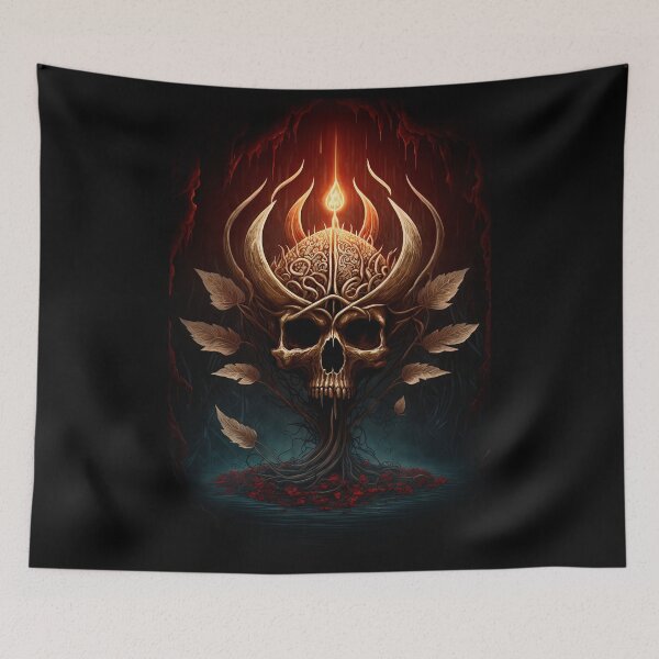 Item preview, Skull Art #699 designed and sold by SkullsClubhouse.