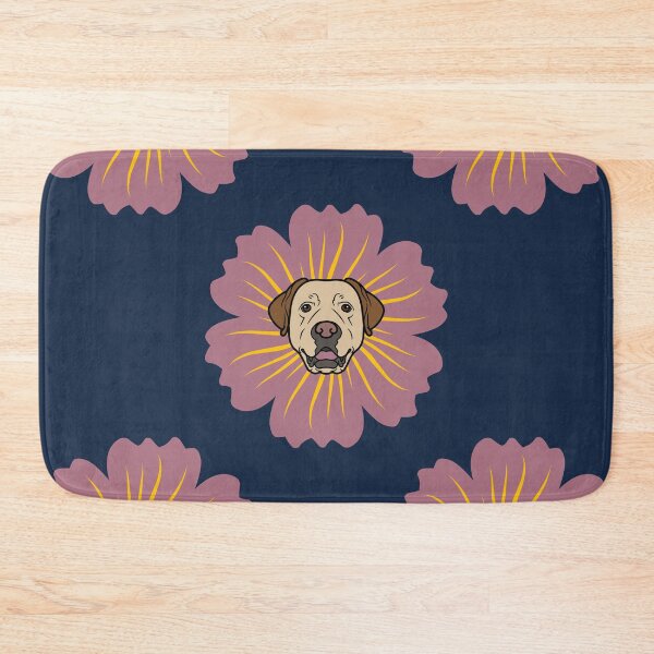 Item preview, Labrador Retriever Head in Spring Flower designed and sold by SeasonalDogs.