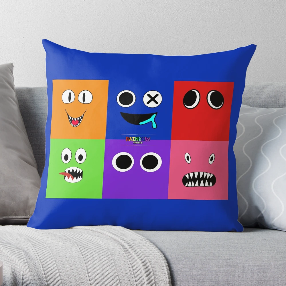 Rainbow Friends characters faces in grid.. Blue Roblox Rainbow Friends  Characters, roblox, video game. Halloween Kids T-Shirt for Sale by  Mycutedesings-1