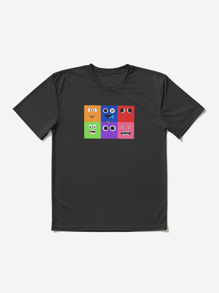 Rainbow Friends characters faces in grid.. Blue Roblox Rainbow Friends  Characters, roblox, video game. Halloween Kids T-Shirt for Sale by  Mycutedesings-1