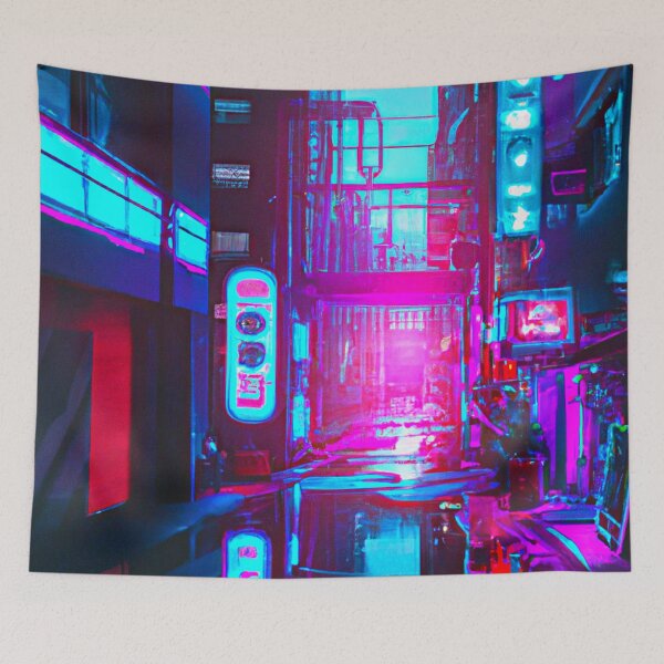 Item preview, Cyberpunk Street | Dystopify  designed and sold by Dystopify.