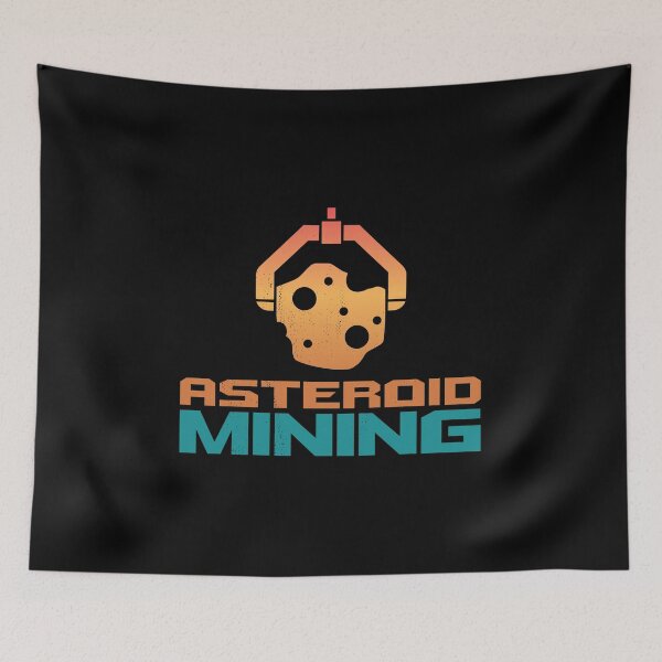 Item preview, Asteroid Mining In Space, Gift for Asteroid Lover, Space Lover Gifts designed and sold by DADA635.